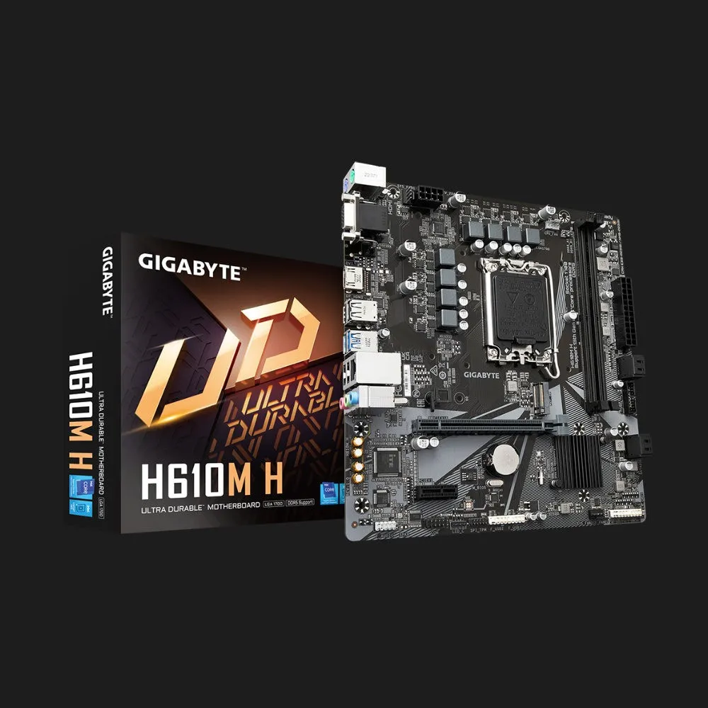 Материнская плата GIGABYTE H610M H (H610M H)
