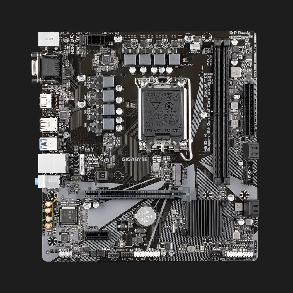 Материнська плата GIGABYTE H610M H (H610M H)