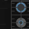 Варильна поверхня Gorenje комбінована (2 газ + 2 інд), 60см (GCI691BSC) (Black)