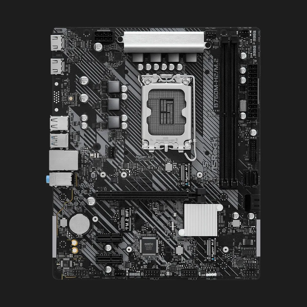 Материнська плата ASRock B760M-H2/M.2 (B760M-H2/M.2)