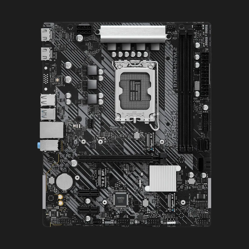Материнська плата ASRock B760M-H2/M.2 (B760M-H2/M.2)