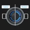 Варильна поверхня Beko комбінована (2 газ + 2 склокерам), 60см (HILM64222S) (Black)