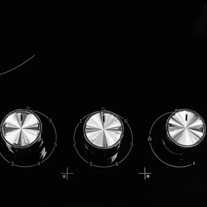 Варильна поверхня Beko комбінована (2 газ + 2 склокерам), 60см (HILM64222S) (Black)