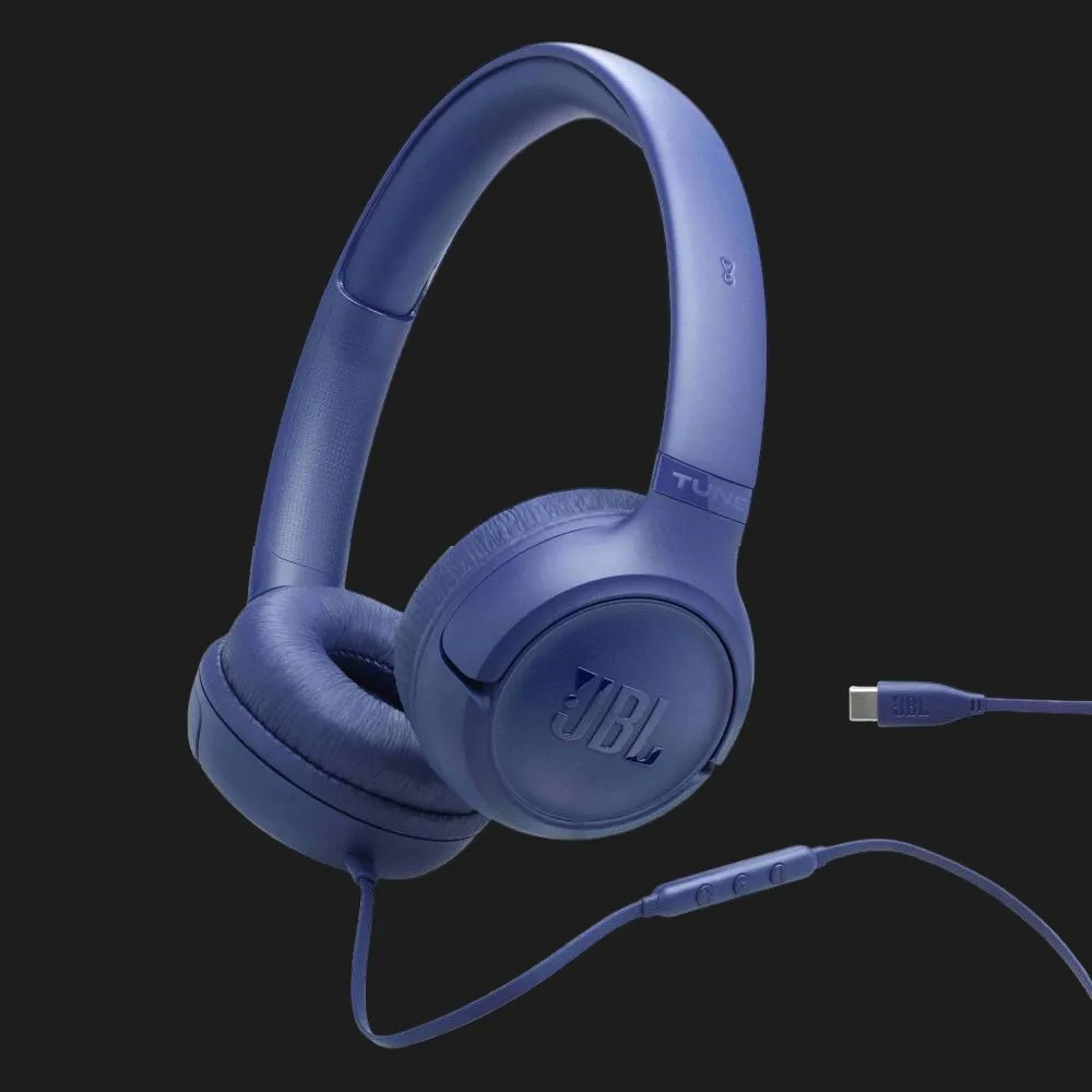 Навушники JBL Tune 530C (Blue) (JBLT530CBLU)