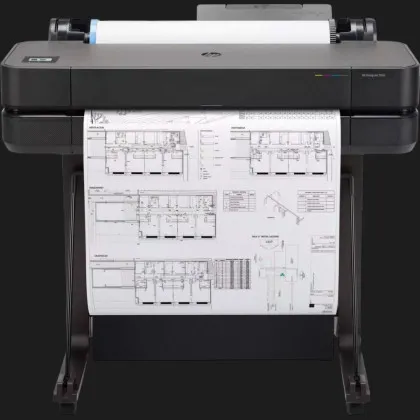 Принтер струменевий HP 24" DesignJet T630 (Black) (5HB09D)