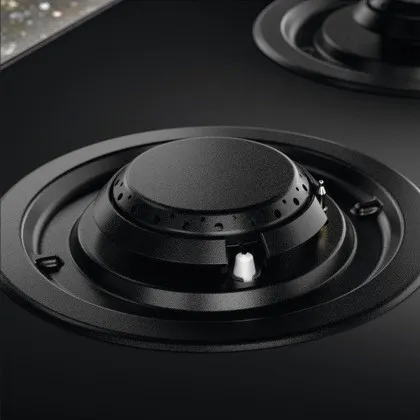 Варильна поверхня Electrolux комбінована (2 газ + 2 інд), 60см, чавун (KDI641723K) (Black)