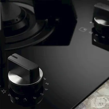 Варильна поверхня Electrolux комбінована (2 газ + 2 інд), 60см, чавун (KDI641723K) (Black)