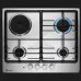 Варильна поверхня Electrolux комбінована (3 газ + 1 електро), 60см, чавун (KGM64311X) (Stainless Steel)