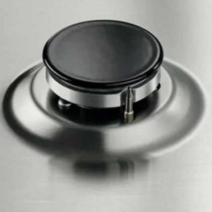 Варильна поверхня Electrolux комбінована (3 газ + 1 електро), 60см, чавун (KGM64311X) (Stainless Steel)