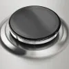 Варильна поверхня Electrolux комбінована (3 газ + 1 електро), 60см, чавун (KGM64311X) (Stainless Steel)