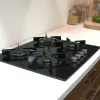 Варильна поверхня Electrolux комбінована (3 газ + 1 склокерам.), 60см, чавун (EGE6182NOK) (Black)