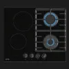 Варильна поверхня Gorenje комбінована (2 газ + 2 склокерам. ), 60см (GCE691BSC) (Black)