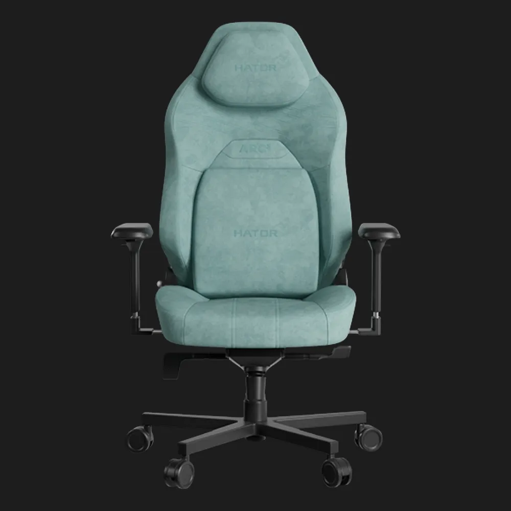Крісло для геймерів HATOR Arc 3 S Velour (Turquoise) (HTC3443S) (UA)