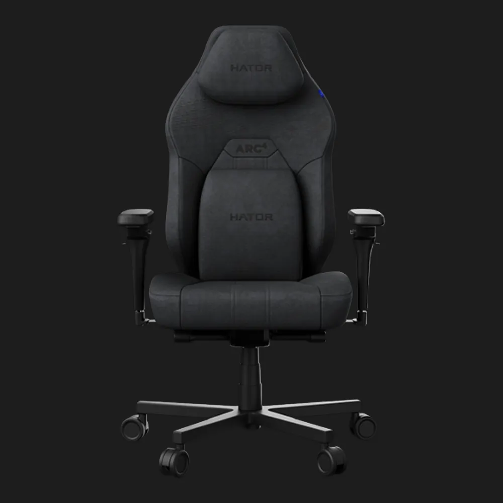 Крісло для геймерів HATOR Arc 4 L Velour (Black) (HTC4440L) (UA)