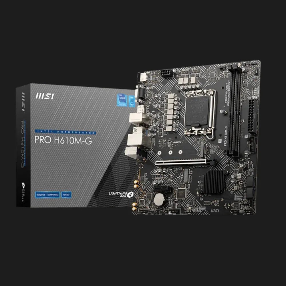 Материнская плата MSI PRO H610M-G (PRO H610M-G)