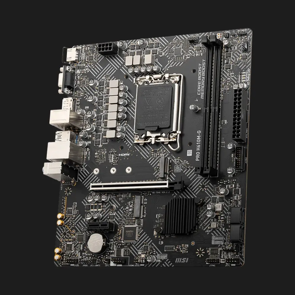 Материнская плата MSI PRO H610M-G (PRO H610M-G)