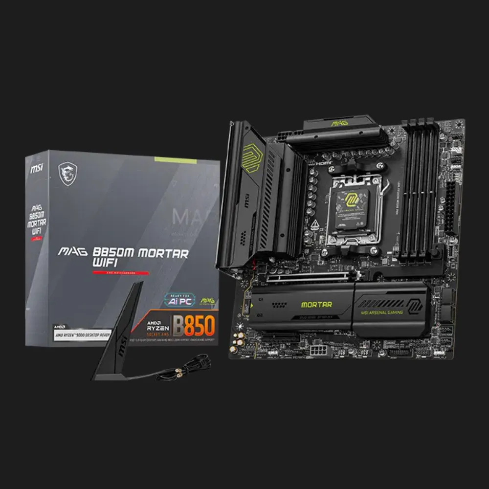 Материнская плата MSI MAG B850M MORTAR WIFI (MAG B850M MORTAR WIFI)