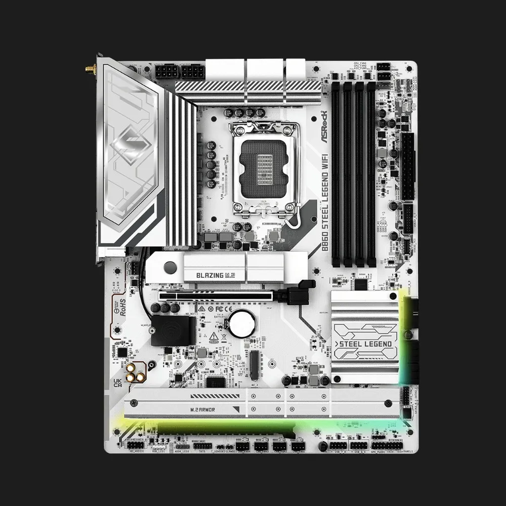 Материнська плата ASRock B860 Steel Legend WiFi (B860 Steel Legend WiFi)