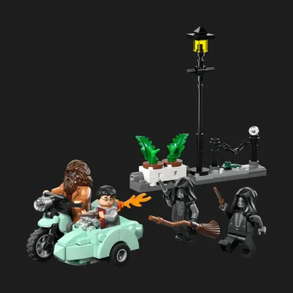 Конструктор LEGO Harry Potter  Хэгрид и Гарри: Побег с Тисовой улицы  (76459)