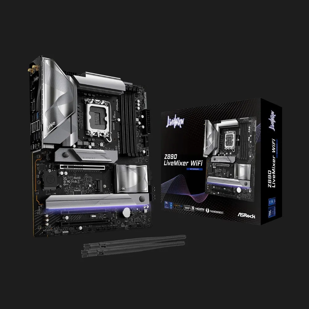 Материнська плата ASRock Z890 LIVEMIXER WIFI (Z890 LIVEMIXER WIFI)