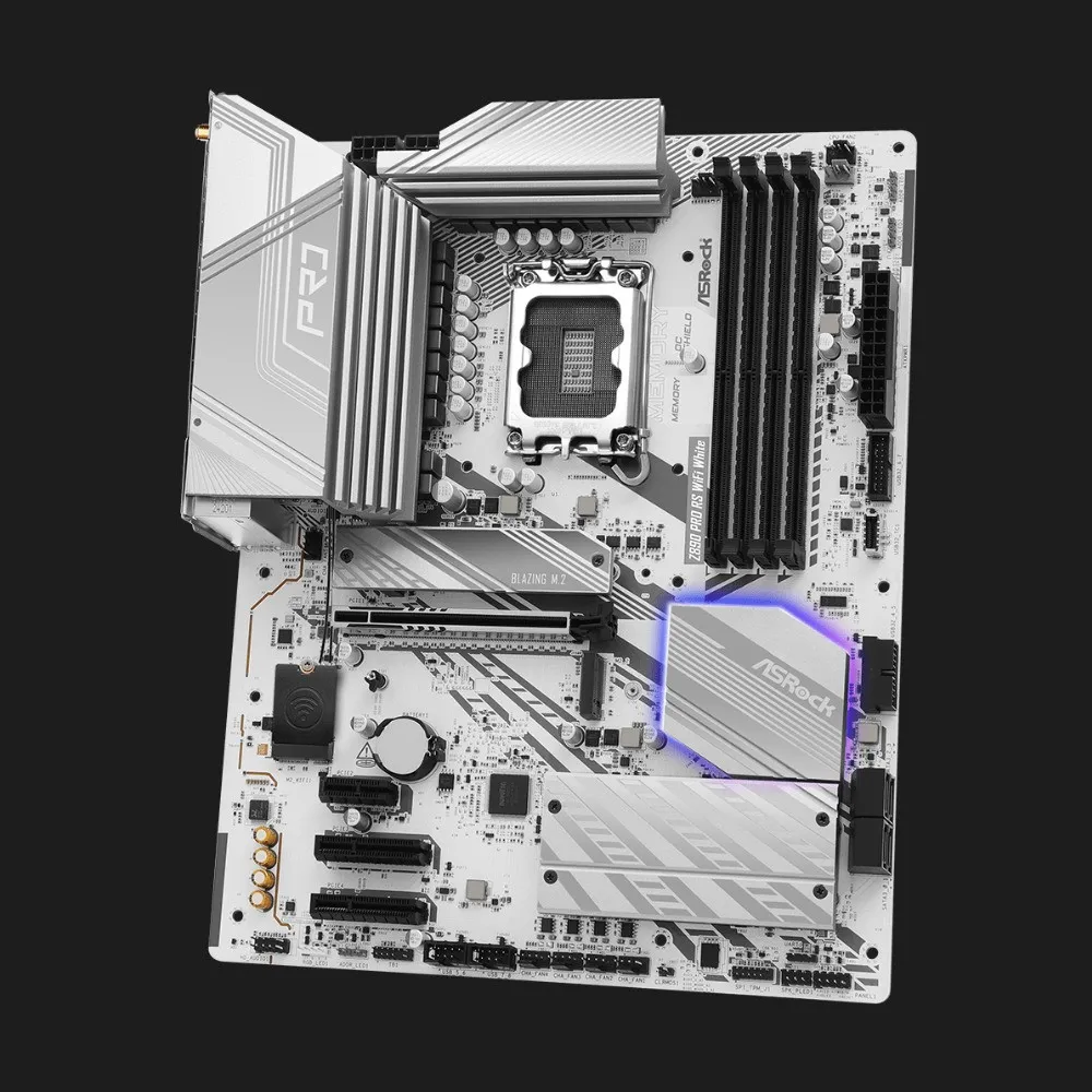 Материнська плата ASRock Z890 PRO RS WIFI WHITE (Z890 PRO RS WIFI WHITE)