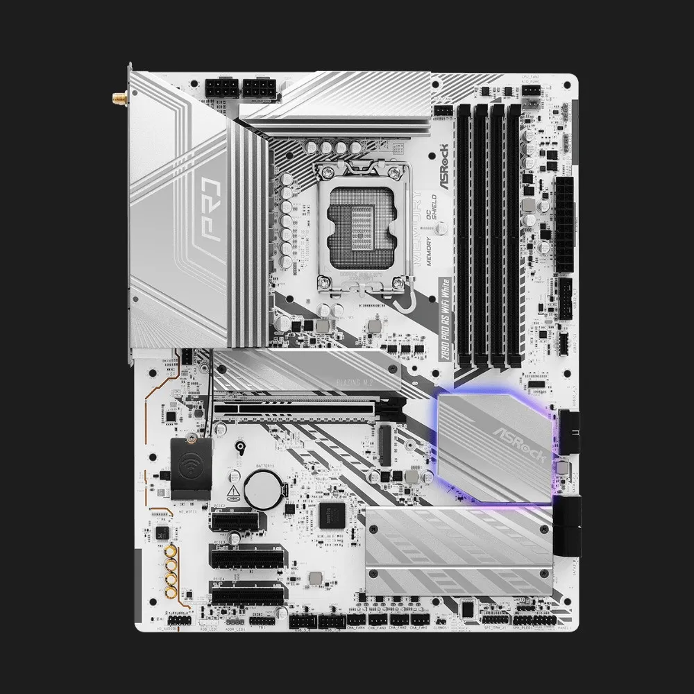 Материнська плата ASRock Z890 PRO RS WIFI WHITE (Z890 PRO RS WIFI WHITE)