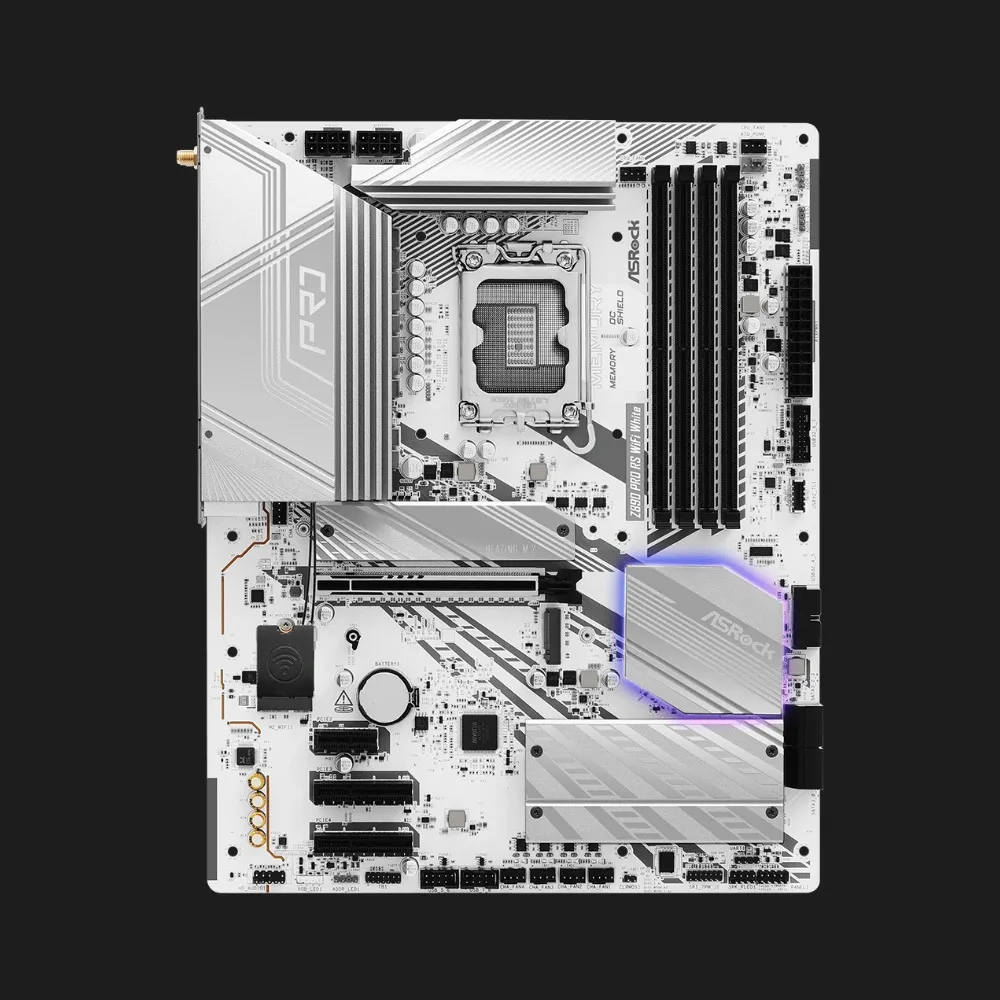 Материнська плата ASRock Z890 PRO RS WIFI WHITE (Z890 PRO RS WIFI WHITE)