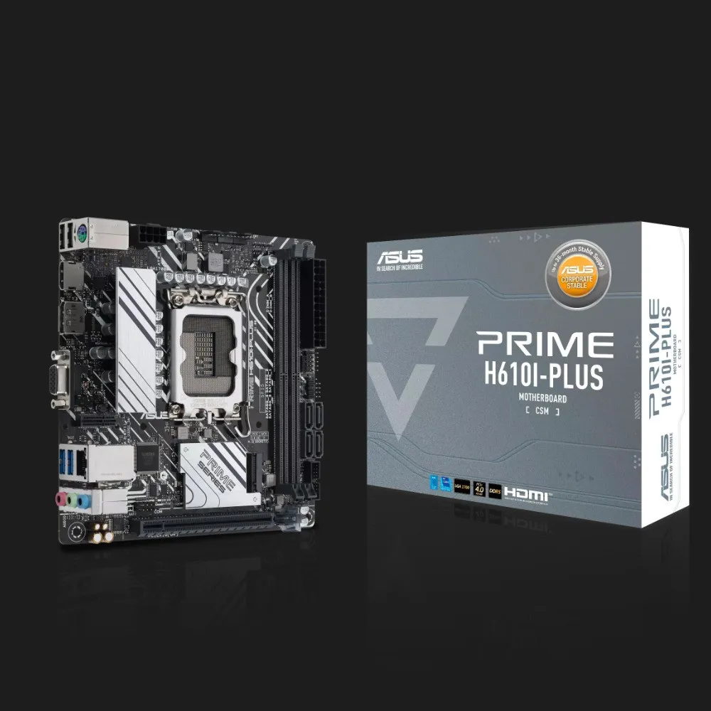 Материнская плата ASUS PRIME H610I-PLUS-CSM (90MB1GB0-M0EAYC)