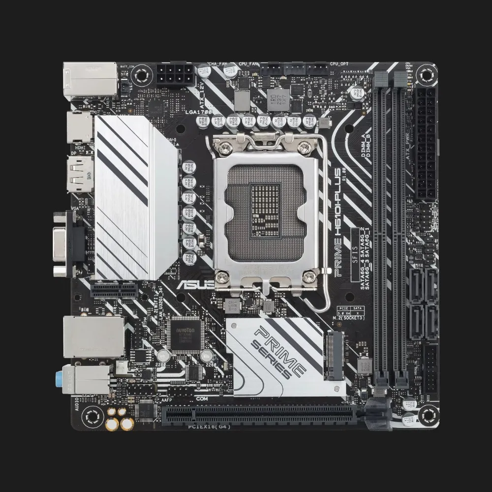 Материнська плата ASUS PRIME H610I-PLUS-CSM (90MB1GB0-M0EAYC)
