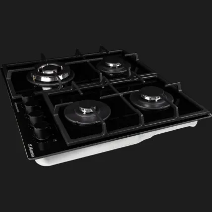 Варильна поверхня Hansa газова на склі, 59см, чавун (BHKS6718511) (Black)
