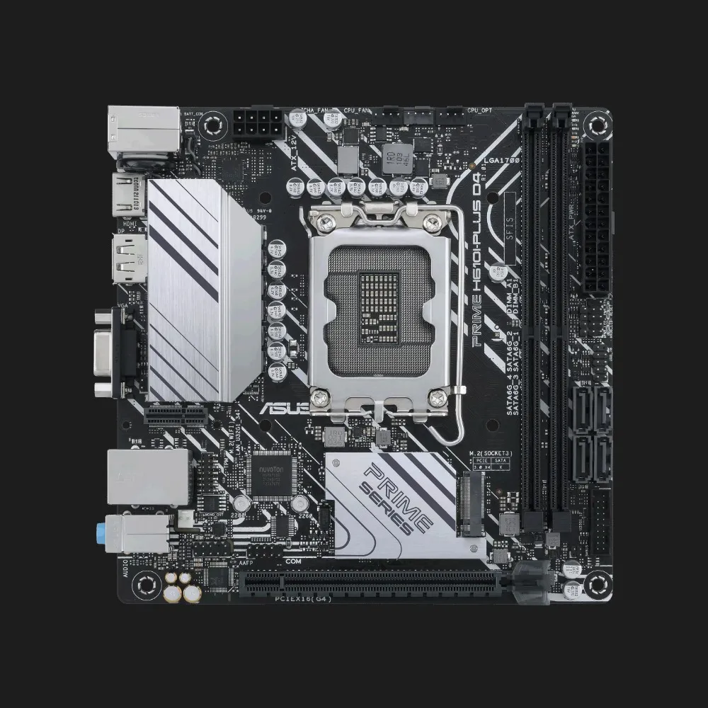 Материнська плата ASUS PRIME H610I-PLUS D4-CSM (90MB1B20-M0EAYC)