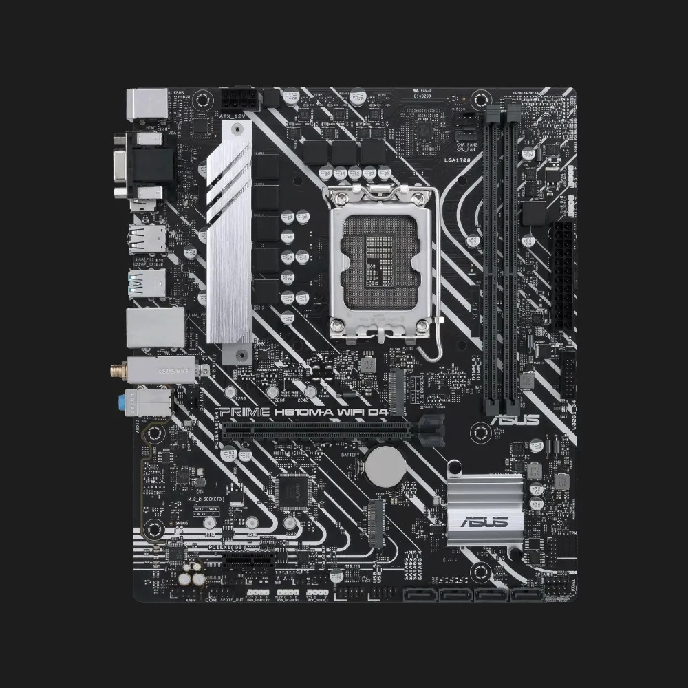 Материнська плата ASUS PRIME H610M-A WIFI D4 (90MB1C80-M0EAY0)