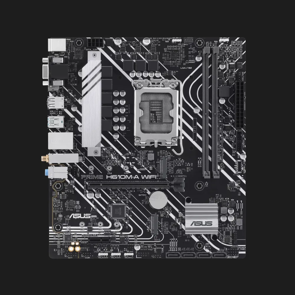 Материнська плата ASUS PRIME H610M-A WIFI (90MB1G00-M0EAY0)