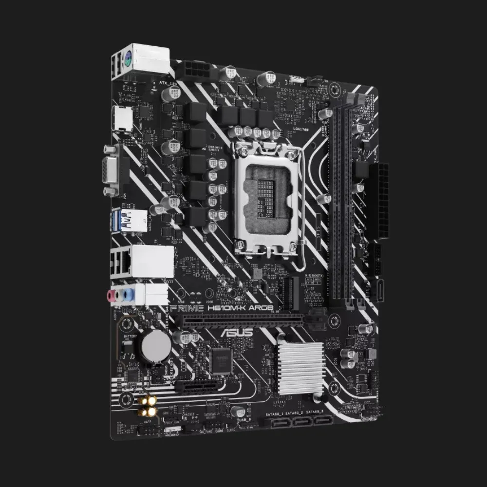 Материнская плата ASUS PRIME H610M-K ARGB (90MB1G90-M0EAY0)