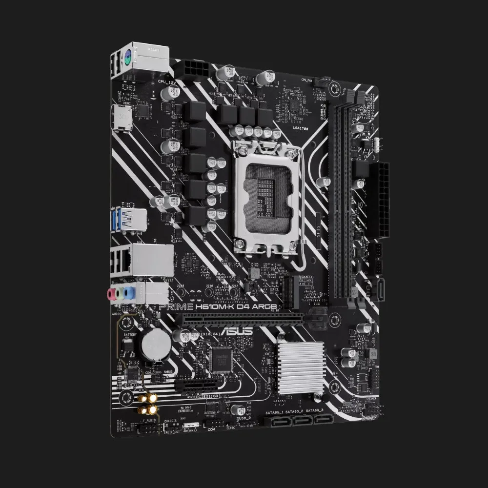 Материнська плата ASUS PRIME H610M-K D4 ARGB (90MB1HN0-M0EAY0)