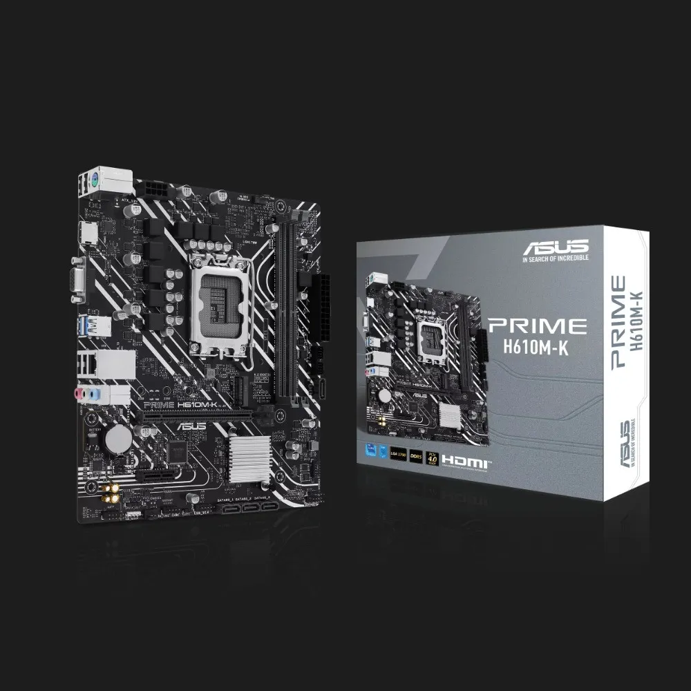Материнская плата ASUS PRIME H610M-K (90MB1GA0-M0EAY0)