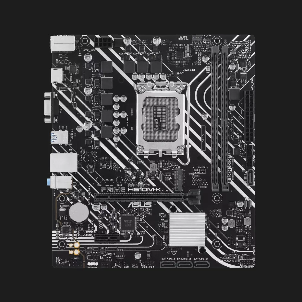 Материнская плата ASUS PRIME H610M-K (90MB1GA0-M0EAY0)