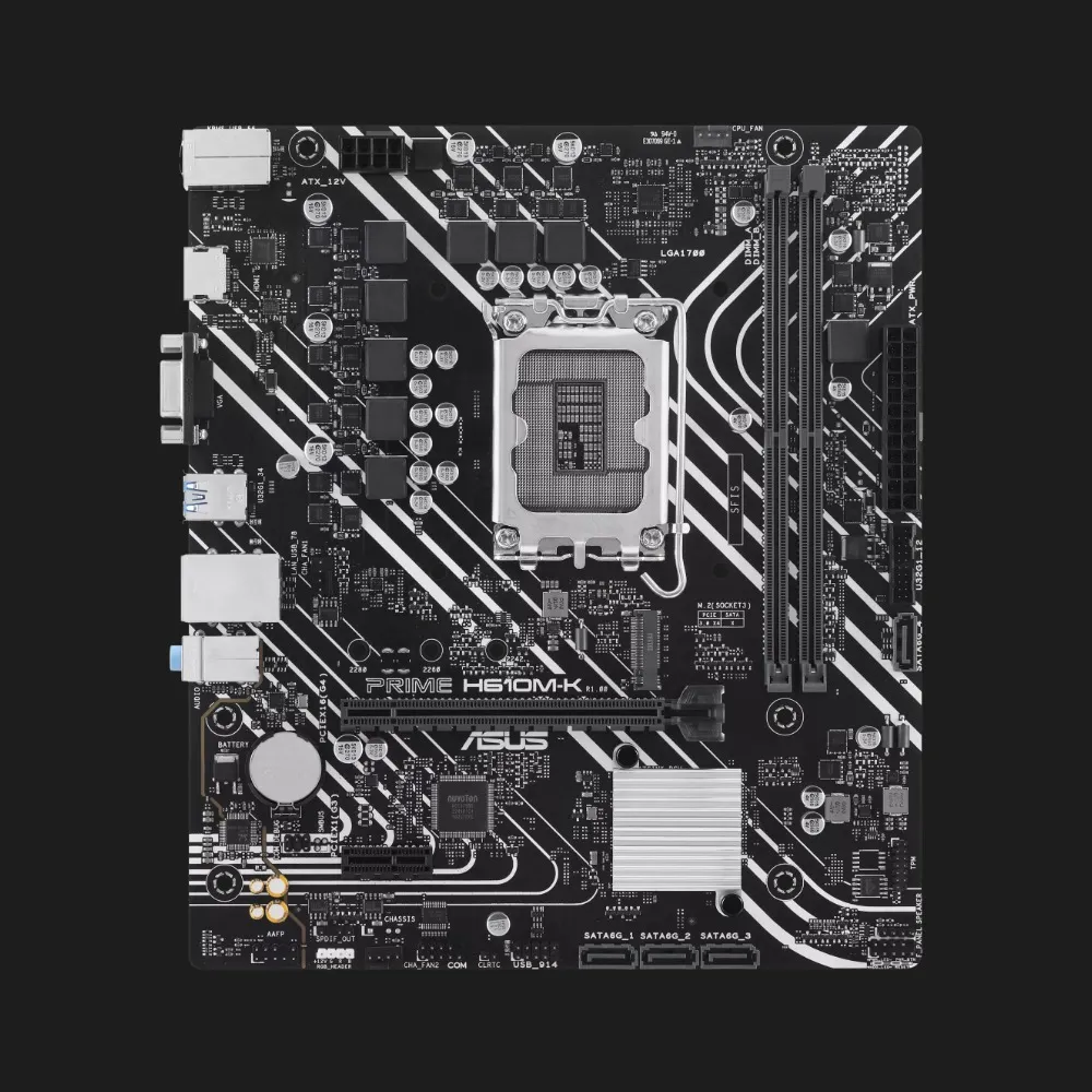 Материнська плата ASUS PRIME H610M-K (90MB1GA0-M0EAY0)