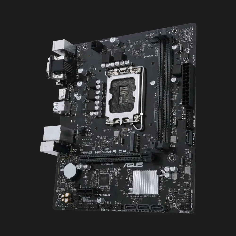 Материнская плата ASUS PRIME H610M-R D4-SI (90MB1B40-M0ECY0)