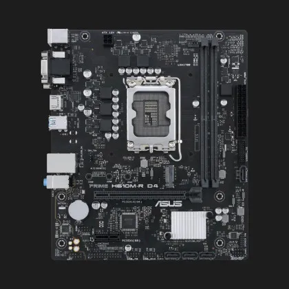 Материнська плата ASUS PRIME H610M-R D4-SI (90MB1B40-M0ECY0)