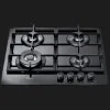 Варильна поверхня Whirlpool газова на склі, 60см, чавун (GOA6425/NB1) (Black)