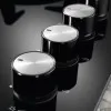 Варильна поверхня Electrolux газова на склі, 60см, чавун (KGG64362K) (Black)