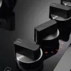 Варильна поверхня Electrolux газова на склі, 75см, чавун, Hob2Hood (KGG753753K) (Black)