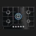 Варильна поверхня Electrolux газова на склі, 75см, чавун (KGG75362K) (Black)