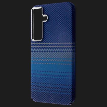 Чохол WAVE Gleam Case with Magnetic Ring для Samsung Galaxy S26 (Blue Stripes)