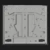 Варильна поверхня Gorenje газова на склі, 60см, чавун (GTW641EB) (Black)