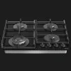 Варильна поверхня Gorenje газова на склі, 60см, чавун (GTW641EB) (Black)