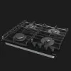 Варильна поверхня Gorenje газова на склі, 60см, чавун (GT642SYB) (Black)