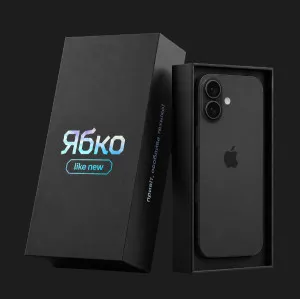 iPhone 16 Plus 256GB (Black) (Как Новый) (e-Sim)