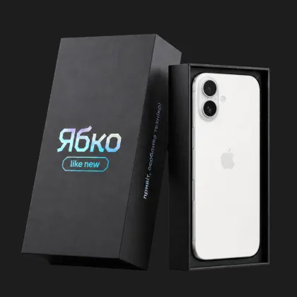 б/у iPhone 16 Plus 128GB (White) (Как Новый)